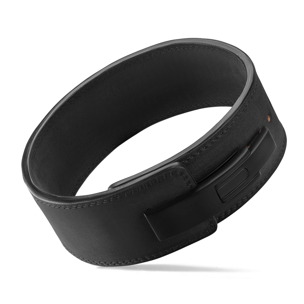 13mm Lever Belt Matte Black Minimalistic popular Design NO LOGO