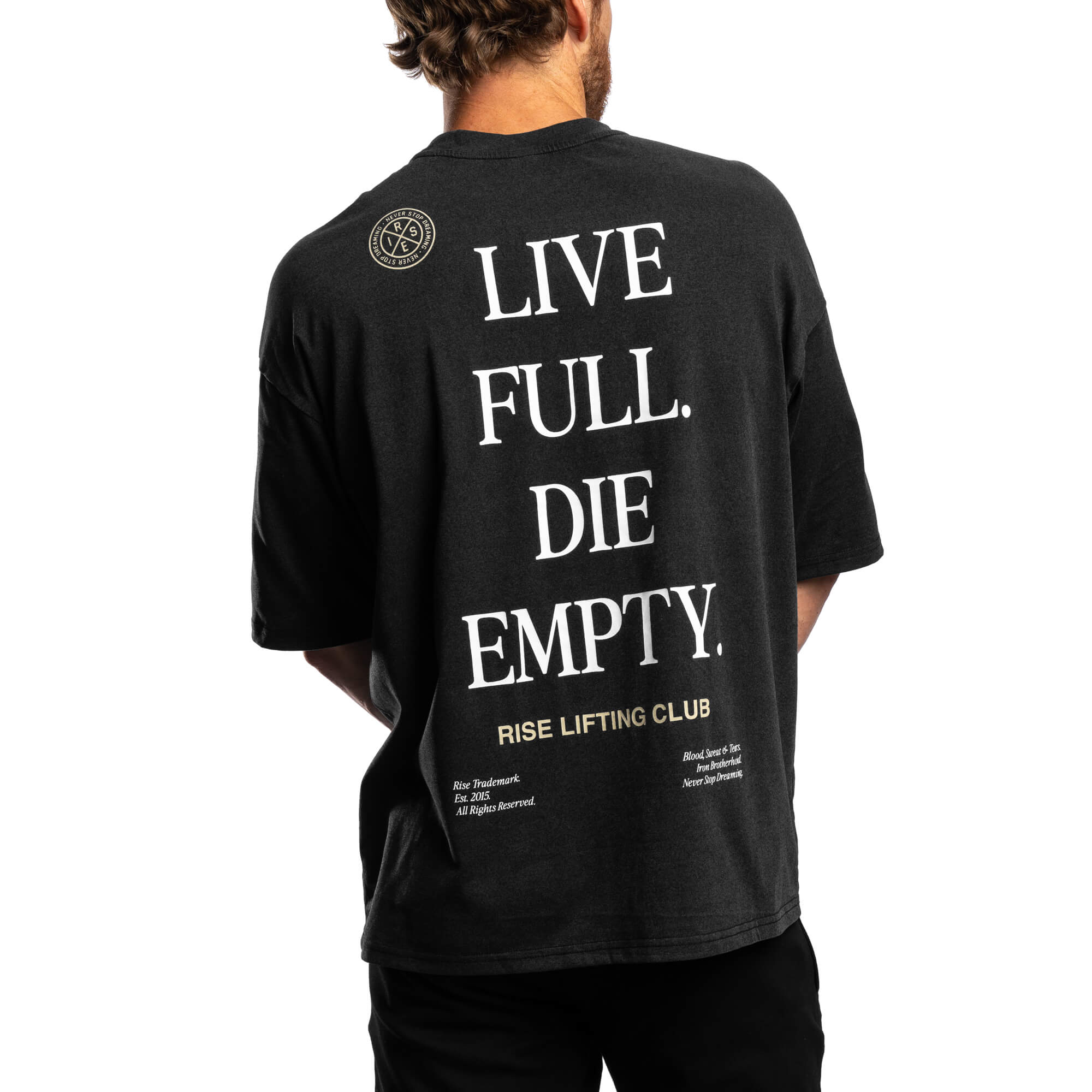 Die Empty Oversized T-Shirt - Black