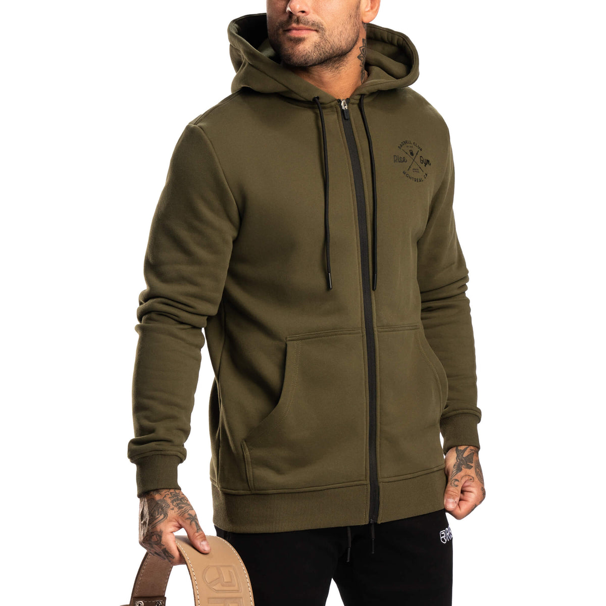 Army full zip hoodie online