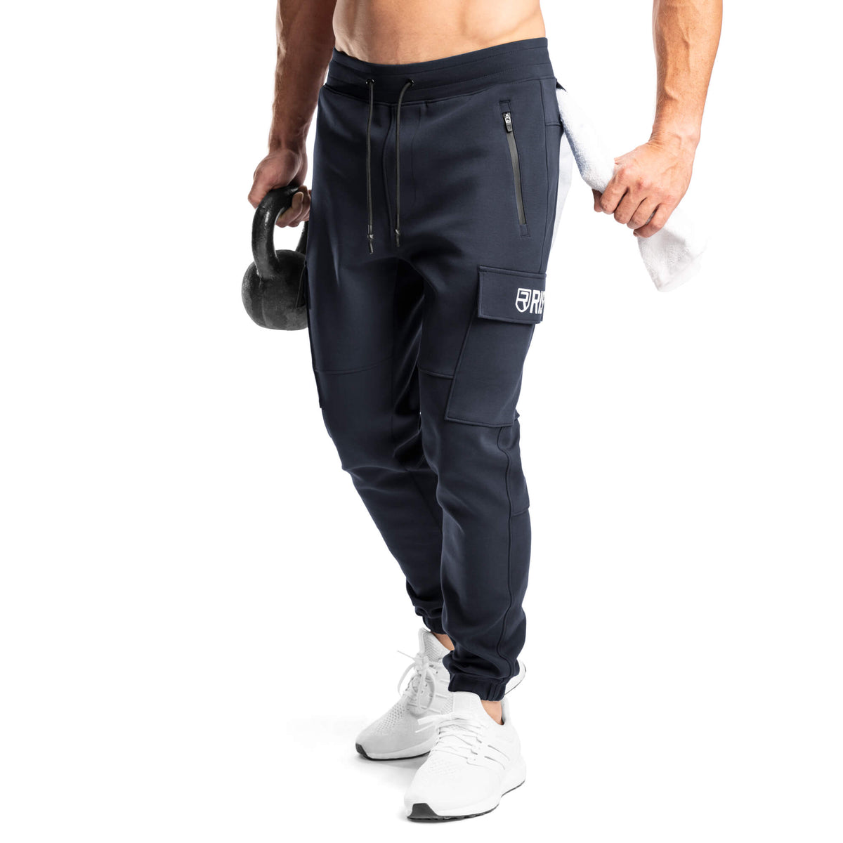 Rest Later Pants - Charcoal Marl