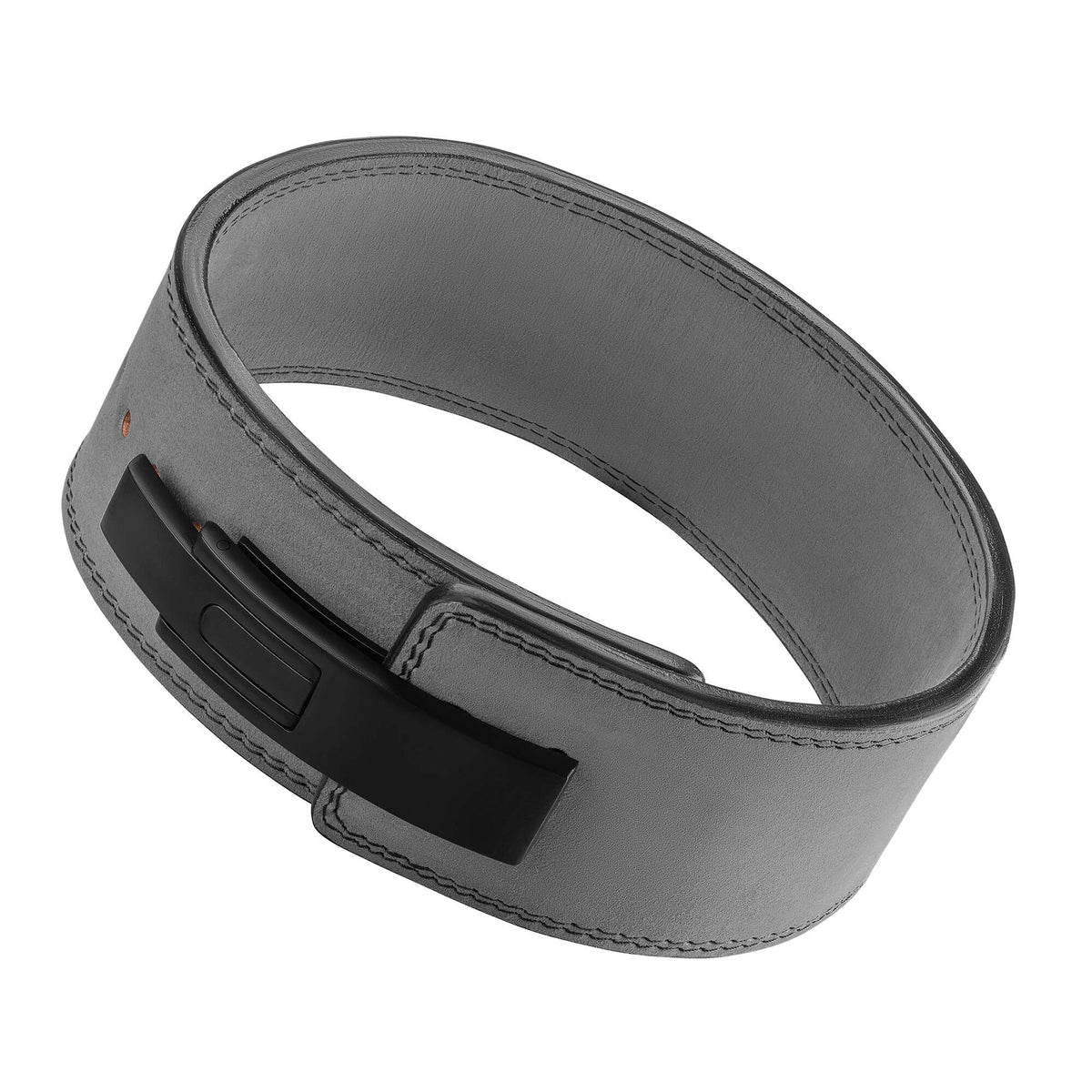 Gymreapers 10mm Lever Belt Black Medium Size Adjustable Weight Lifting Belt  Only
