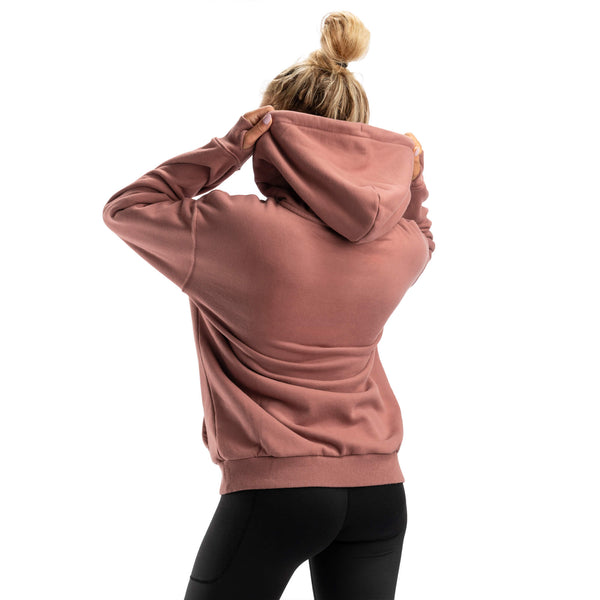 Hoodie on sale dusty pink